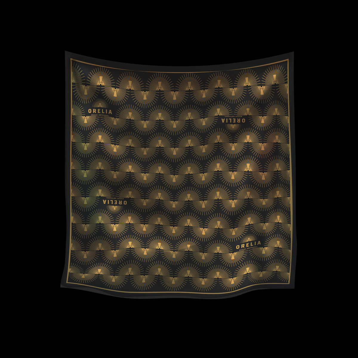 Orelia Mezcal Artesanal black scarf