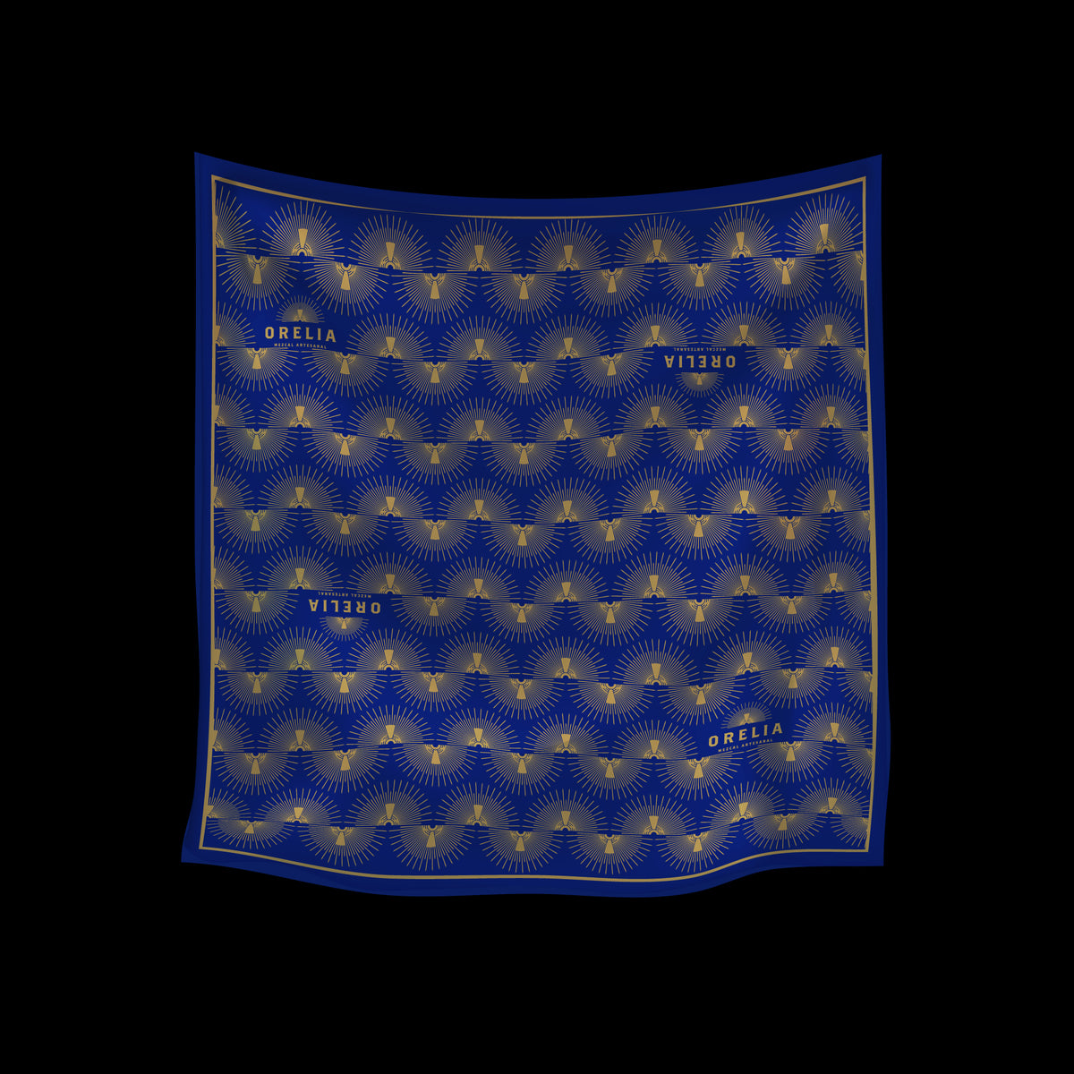 Orelia Mezcal Artesanal blue scarf