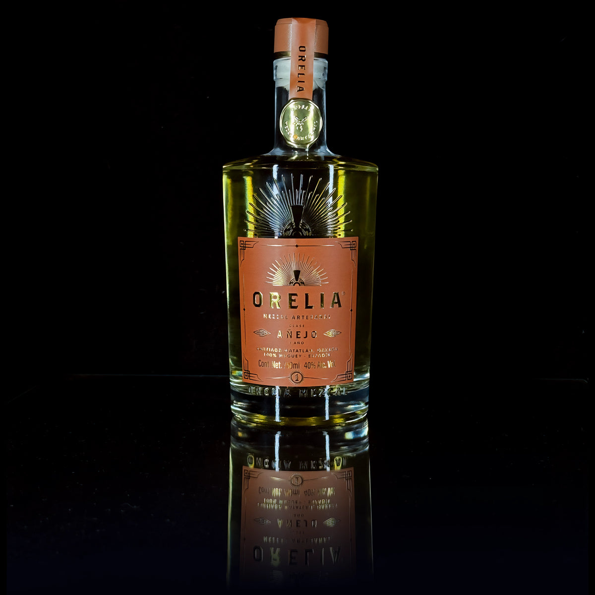 Orelia Mezcal Artesanal Anejo 1 Year 750 ml bottle